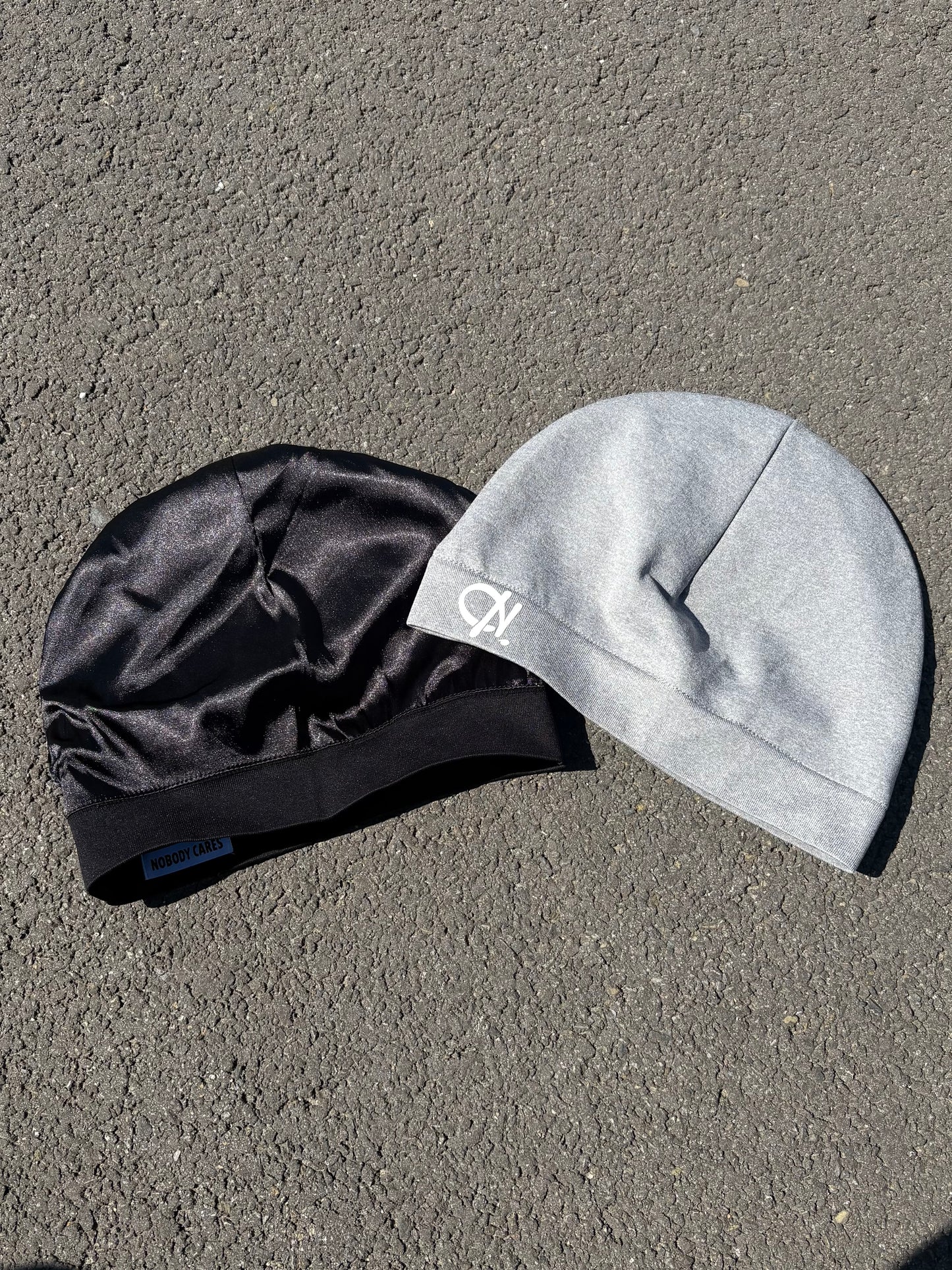 SATIN SKULLCAP BLACK