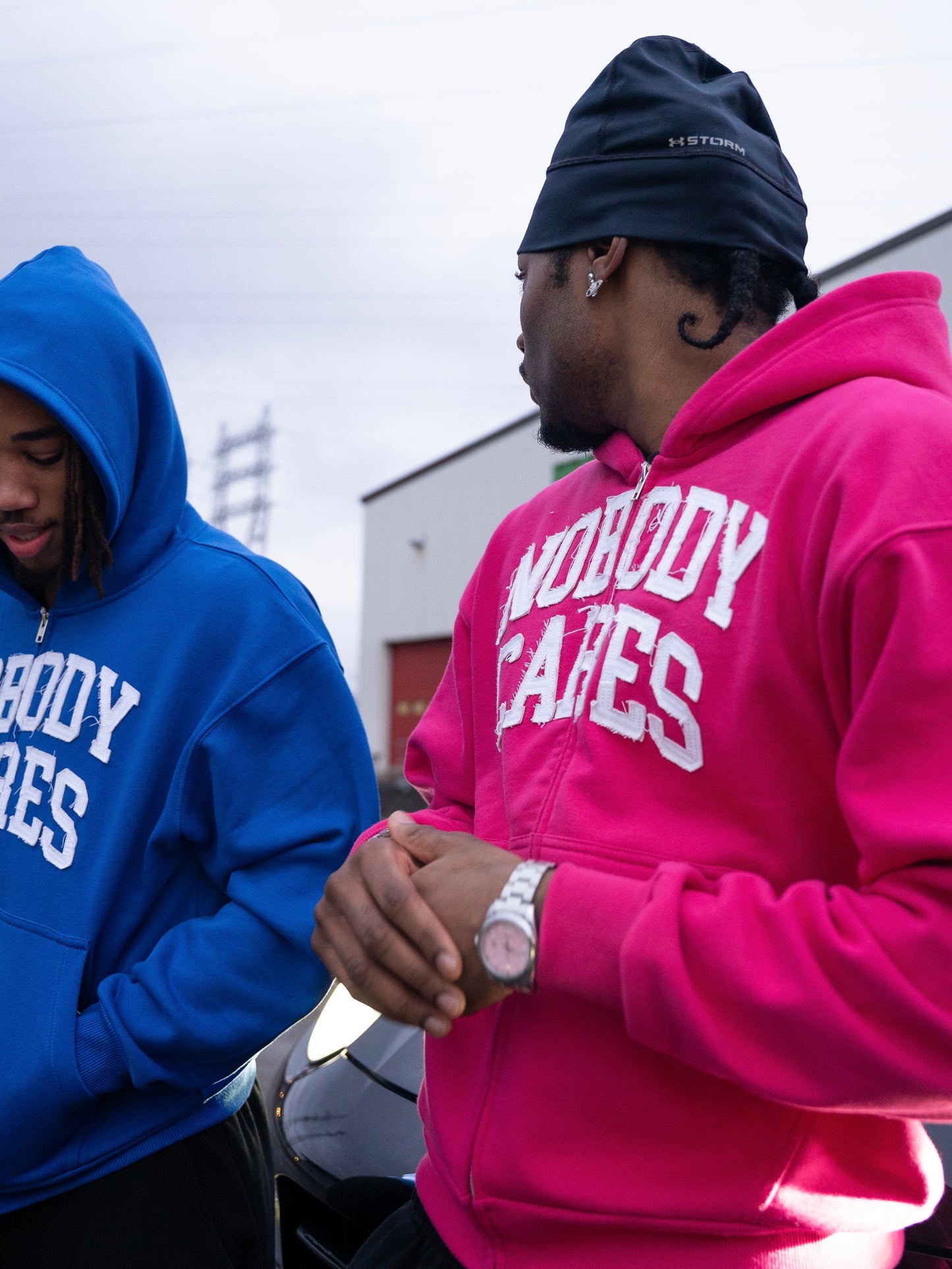 NC PINK HOODIE